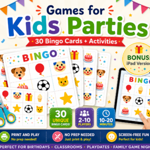 Kids Bingo Game Printable