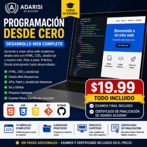 Curso de programación desde cero