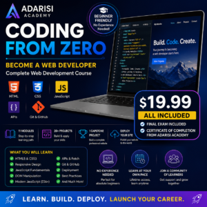 Web development course for beginners