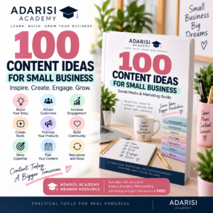 100 Content Ideas for Small Business