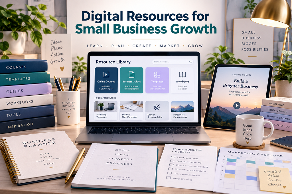 Digital resources for small business growth