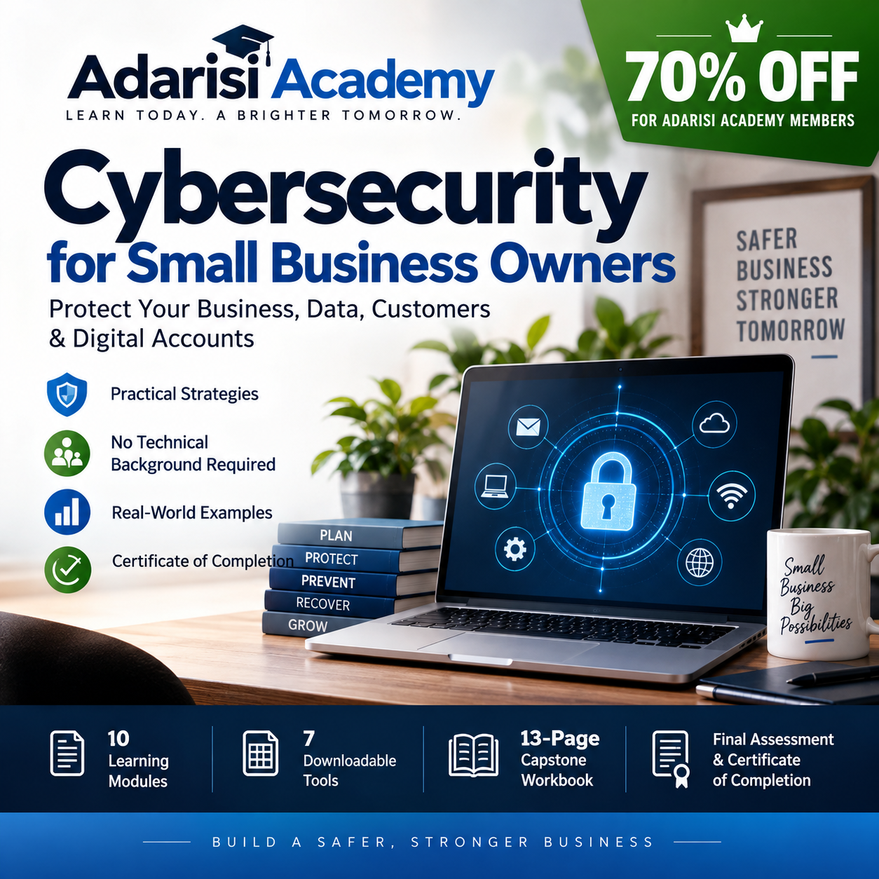 Cybersecurity for Small Business Owners Course – Adarisi Academy