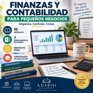 Curso de Finanzas para Pequeños Negocios y Contabilidad De Adarisi Academy